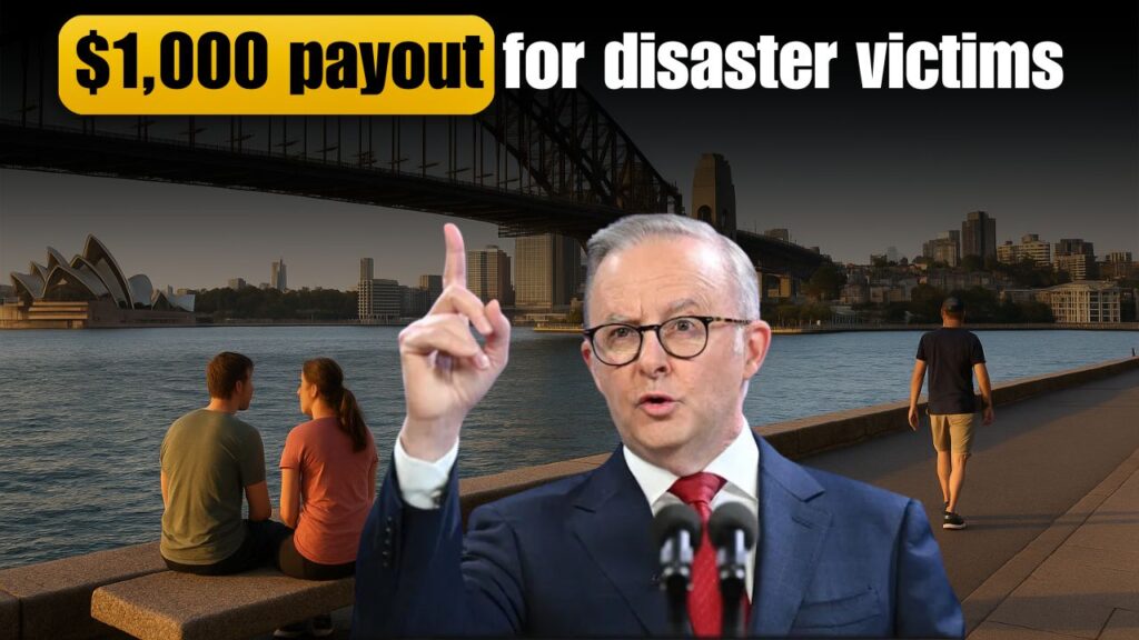 $1,000 payout for disaster victims