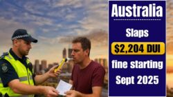 Australia DUI Penalties 2025 $2,204 Fine - Mandatory Interlock Options and Disqualification Periods
