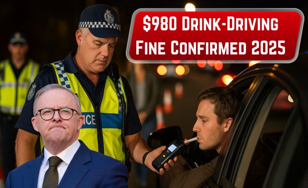Drink-Driving Penalty in Australia 2025