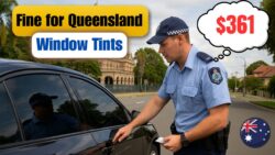 Queensland Drivers Facing $361 Fines for Tint Violations Safety Reasons & legal limits